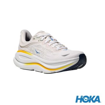 HOKA ONE ONE Bondi 9 女 路跑鞋 白/水泥灰 HO1162012WGRT