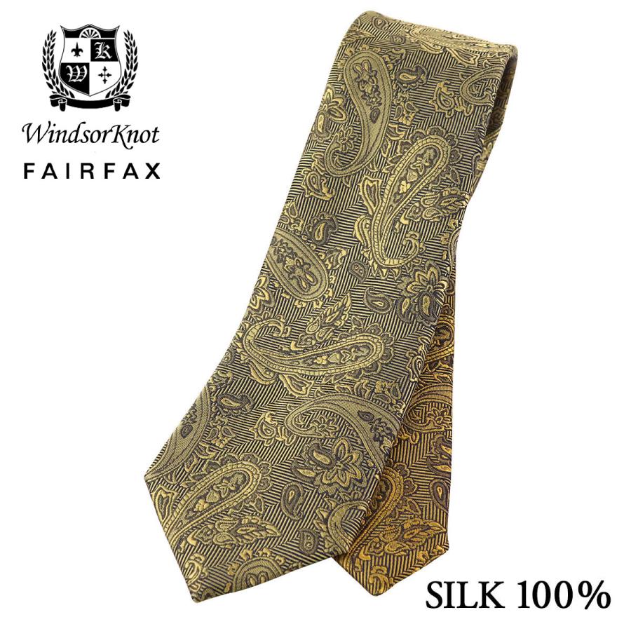 ネクタイ ウィンザーノット Windsorknot フェアファクス FAIRFAX