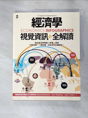 【書寶二手書T7／財經企管_Q2U】經濟學．視覺資訊全解讀 Economics Infographics_希爾帆．巴雅許, 揚．唐貝侯, 塞得利克．德利耶,  陳郁雯
