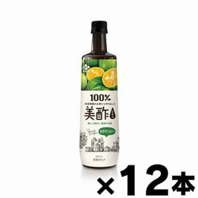 【送料無料！】 CJジャパン　美酢(ミチョ) カラマンシー　900ml×12本 ※他商品同時注文同梱不可　8801007818818*12