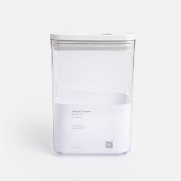 旋鈕式防潮PET密封罐3L 長形