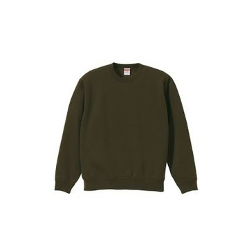 United Athle 10.0oz T/C 內刷毛 圓領大學T恤 橄欖綠 3592801-033 [EW]