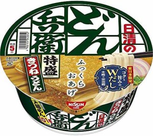 日清食品 どん兵衛 特盛きつねうどん [東] 131g×12個