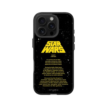 iPhone 16 Pro Clear 酷墨灰 - 迪士尼-星際大戰 Star Wars - 星際大戰-開場字幕