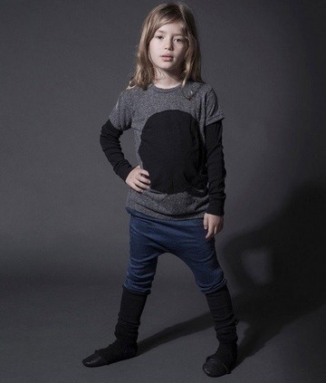 2015秋冬潮牌NUNUNU 牛仔腳踝束口褲/ Denim donkey pants