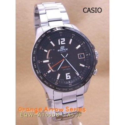 CASIO 電波ソーラー EDIFICE  EQW-A100 腕時計