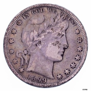 品質保証書付】 アンティークコイン NGC PCGS 1899 50C バーバー 1/2