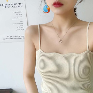 。吊帶背心女針織搭外穿甜美耐穿舒適上衣小清新春秋百搭2020