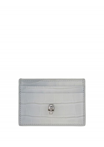 Alexander Mc Queen - Card Holder - Womens - Grey