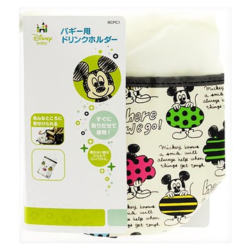 Skater 推車專用保溫置物袋 14.5 x 11.5cm  Mickey 綠色  1個