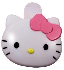 大賀屋 Hello kitty 頭型 LED 夜燈 4色 小夜燈 凱蒂貓 三麗鷗 正版授權 T00120089-92
