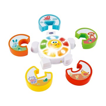 動物猜猜拼圖學習盤