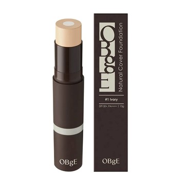 OBgE 韓國oBgE 自然遮瑕粉底棒13g｜自然遮瑕｜韓系底妝棒｜刷頭粉底｜快速完妝｜毛孔修飾