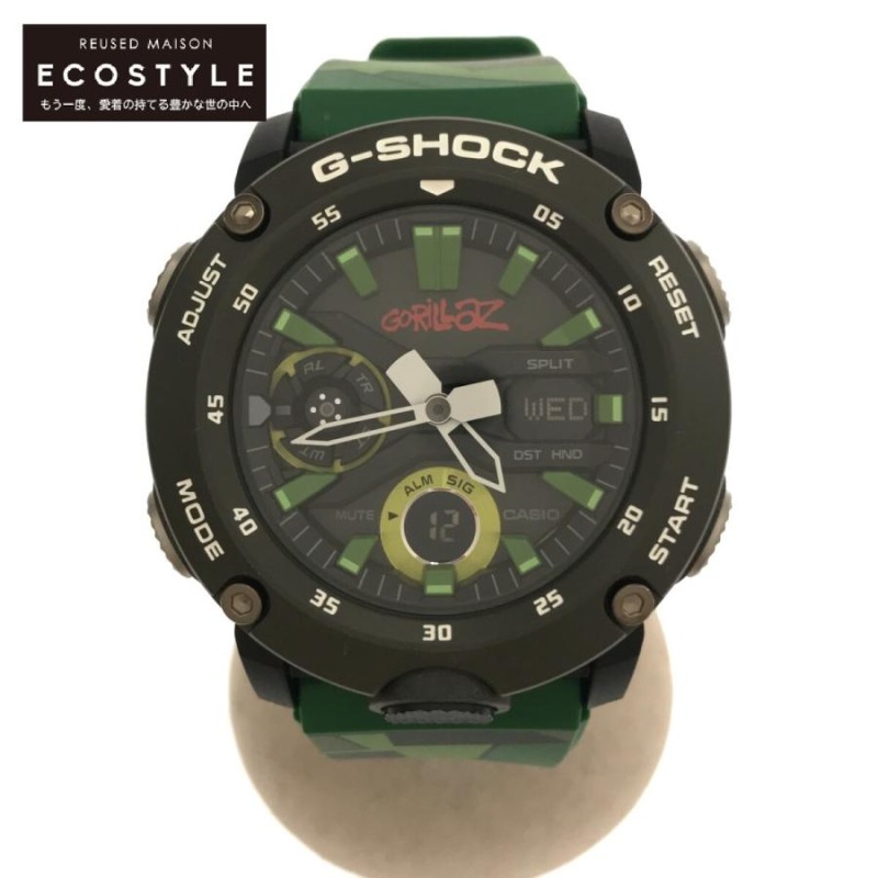 新品未使用 G-SHOCK ジーショック x GoRiLLaZ ゴリラズ GA-2000GZ-3AJR