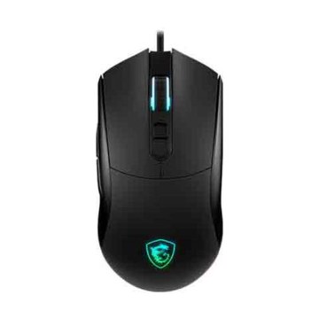 MSI 微星 FORGE GM320 RGB電競滑鼠 人體工學有線遊戲滑鼠 DPI切換電競滑鼠 DMSIGM320