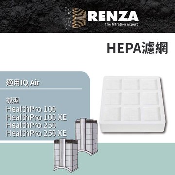 適用 IQ Air HealthPro 100 XE 250 XE 可替換 PreMax F8 HEPA濾網 濾心