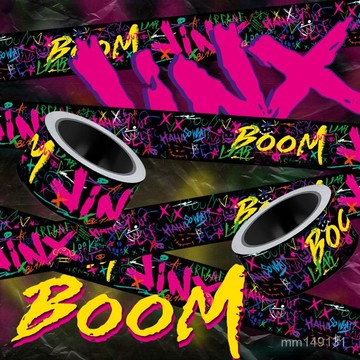 行李箱貼紙 旅行箱貼 大張貼紙 貼紙 ins塗鴉潮玩JINX長條膠帶貼紙水族箱電腦行李箱魚缸展示盒貼畵