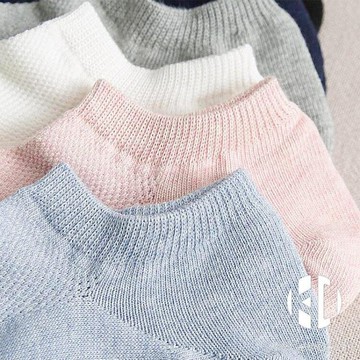 夏天薄款船襪子女純棉春夏季全棉透氣淺口可愛日系低幫短襪不掉跟【聚物優品】