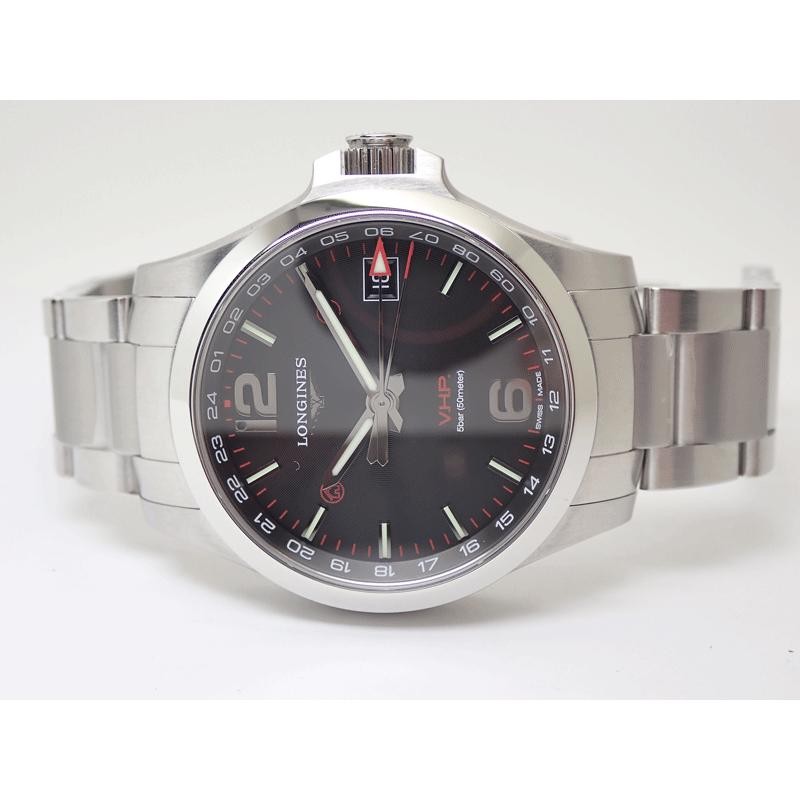 ロンジン コンクエスト V.H.P GMT L3.718.4.56.6【美品】メンズ 腕時計 LONGINES クォーツ 正規店購入品 送料無料！！  | LINEブランドカタログ