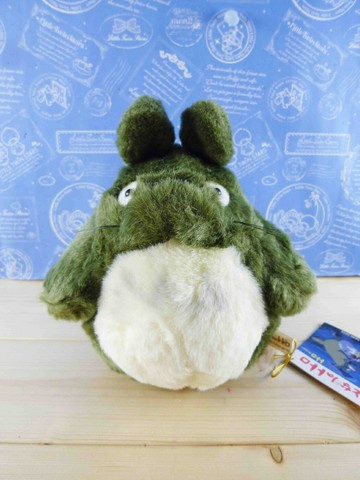 【震撼精品百貨】となりのトトロTotoro 絨毛娃娃-綠色-S 震撼日式精品百貨