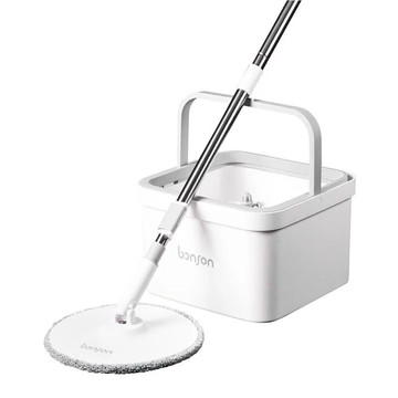 【bonson】淨汙分離 超神拖Pro 升級版 拖把 懶人拖 好神拖 免手洗 自動拖把 乾溼分離