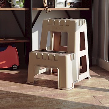 真心良品x樹德 魔豆止滑登高椅高度60.4cm-1入