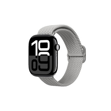 Apple Watch Series 10 (46mm) Apple Watch 專用編織錶帶 灰