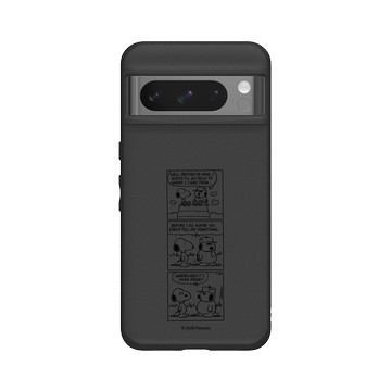 Pixel 8 Pro SolidSuit 黑 - 史努比 Snoopy - 經典漫畫