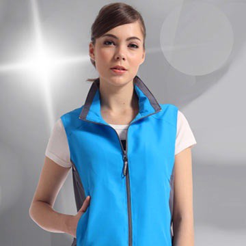 【Sunrise】88007青春藍配灰夏季輕量透氣★中性版背心