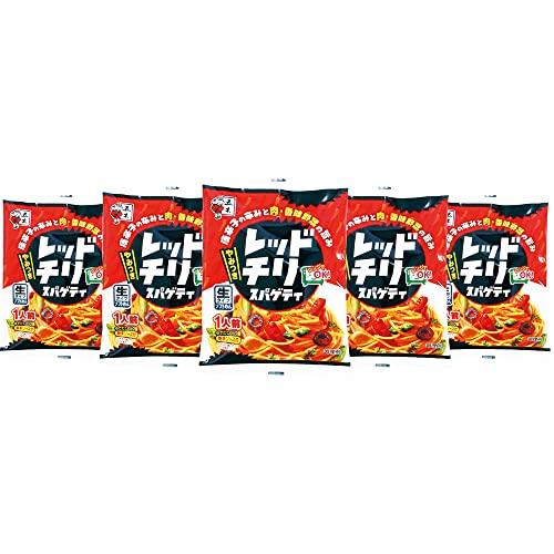 五木食品 レッドチリスパゲティ 159g×5個 (電子レンジ調理可能)(常温保存商品)