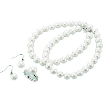 【小樂珠寶】甜美元素設計-3A南洋深海貝珍珠套組