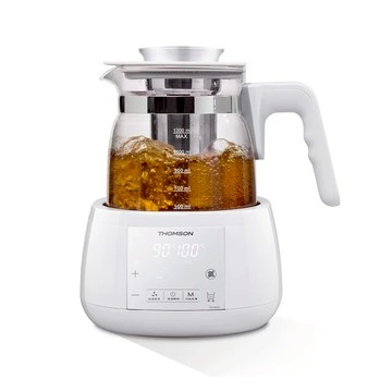 【台隆手創館】THOMSON 智能溫控玻璃養生壺 TM-SAK35(快煮壺 熱水壺)