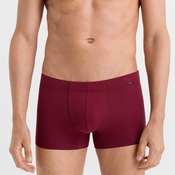【HANRO】Cotton Essentials貼身四角男內褲S-XL(紅寶石)