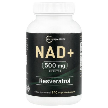 Micro Ingredients, NAD+，240 粒素食膠囊