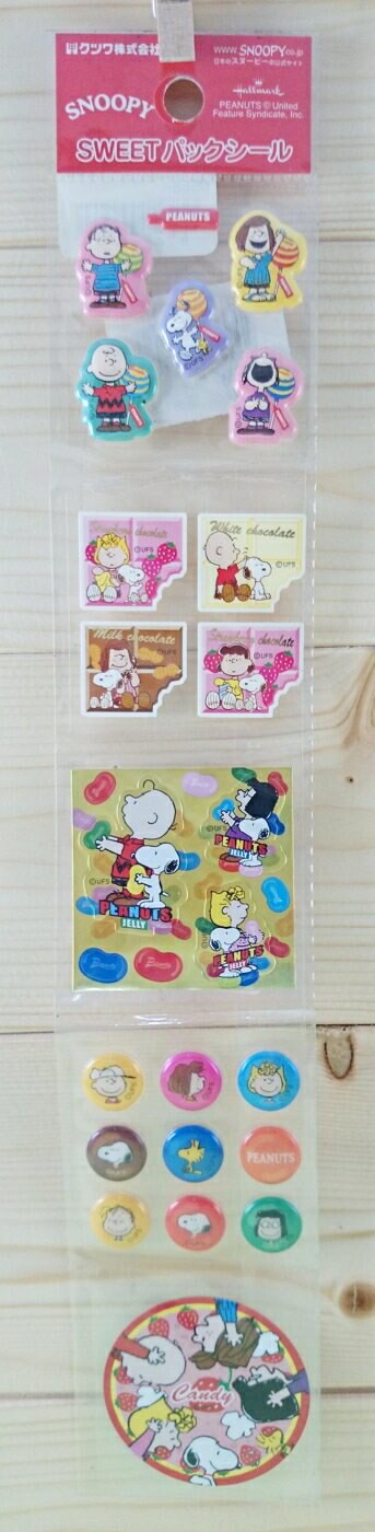 【震撼精品百貨】史奴比Peanuts Snoopy  貼紙 五種 震撼日式精品百貨