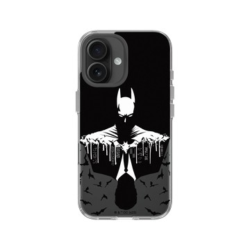 iPhone 16 Clear Case（相機按鈕） 透明 - Batman 蝙蝠俠 - 布魯斯/蝙蝠俠