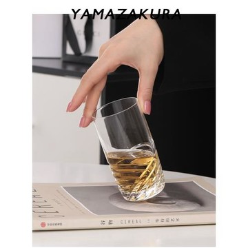 日本製 中古杯1990s威士忌酒杯啤酒杯日式大切杯水晶玻璃江戶硝子