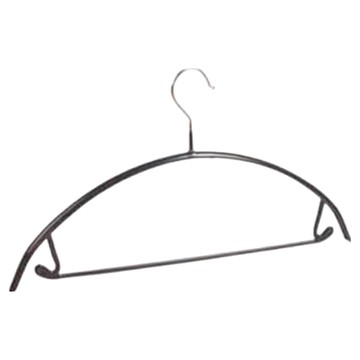 奈米防滑無痕衣架 42*19.5cm 10公斤承重  黑色  1組