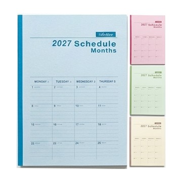 凱利迪2027年16K月計畫(顏色隨機出貨)