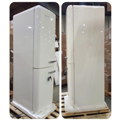 冷蔵庫 冷凍庫 2ドア スメッグ レトロ アンティーク ビンテージ 幅61cm 331L 自動霜取り付き Smeg 50's Retro Design  | LINEブランドカタログ