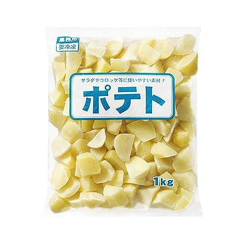 業務スーパー 冷凍 ポテト 1kg×1袋 業スー 冷凍ポテト ジャガイモ じゃがいも いも 乱切り 冷凍カット野菜