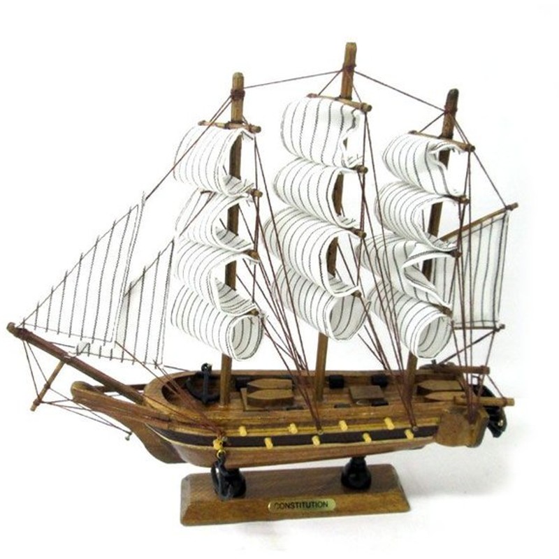 木製帆船模型 コンスティチューション 24cm 完成品 No.208-125 送料無料 通販 LINEポイント最大0.5%GET |  LINEショッピング