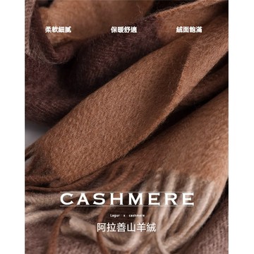 【Gentle Ray】100%Cashmere 山羊絨圍巾 經典4色 柔暖細膩溫暖 阿拉善產區 100%山羊絨 圍巾