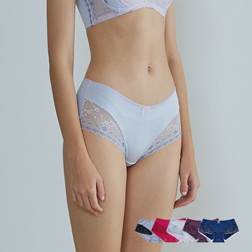 Barbie ‧ 中低腰蕾絲三角內褲-5色VC維娜552352P