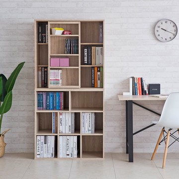 TZUMii浩克大容量八格書櫃+收納書櫃 收納櫃 置物櫃 堆疊 活動櫃 雙排書櫃 大容量