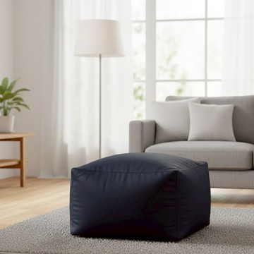 MUJI 無印良品 懶骨頭椅套  深藍色