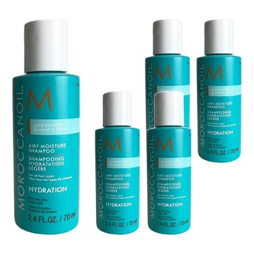 MOROCCANOIL 摩洛哥優油 台灣公司貨 超輕感保濕護洗髮露  5個  70ml
