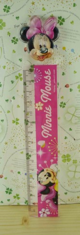 【震撼精品百貨】Micky Mouse_米奇/米妮 ~15CM直尺-粉米妮