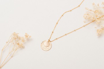 Zoaje ECUADOR 項鏈 14k注金包金 鏈子 基礎百搭款 簡約 法式小眾