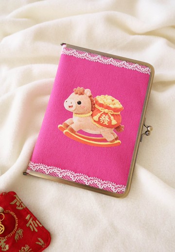 馬力發發存摺收納口金包